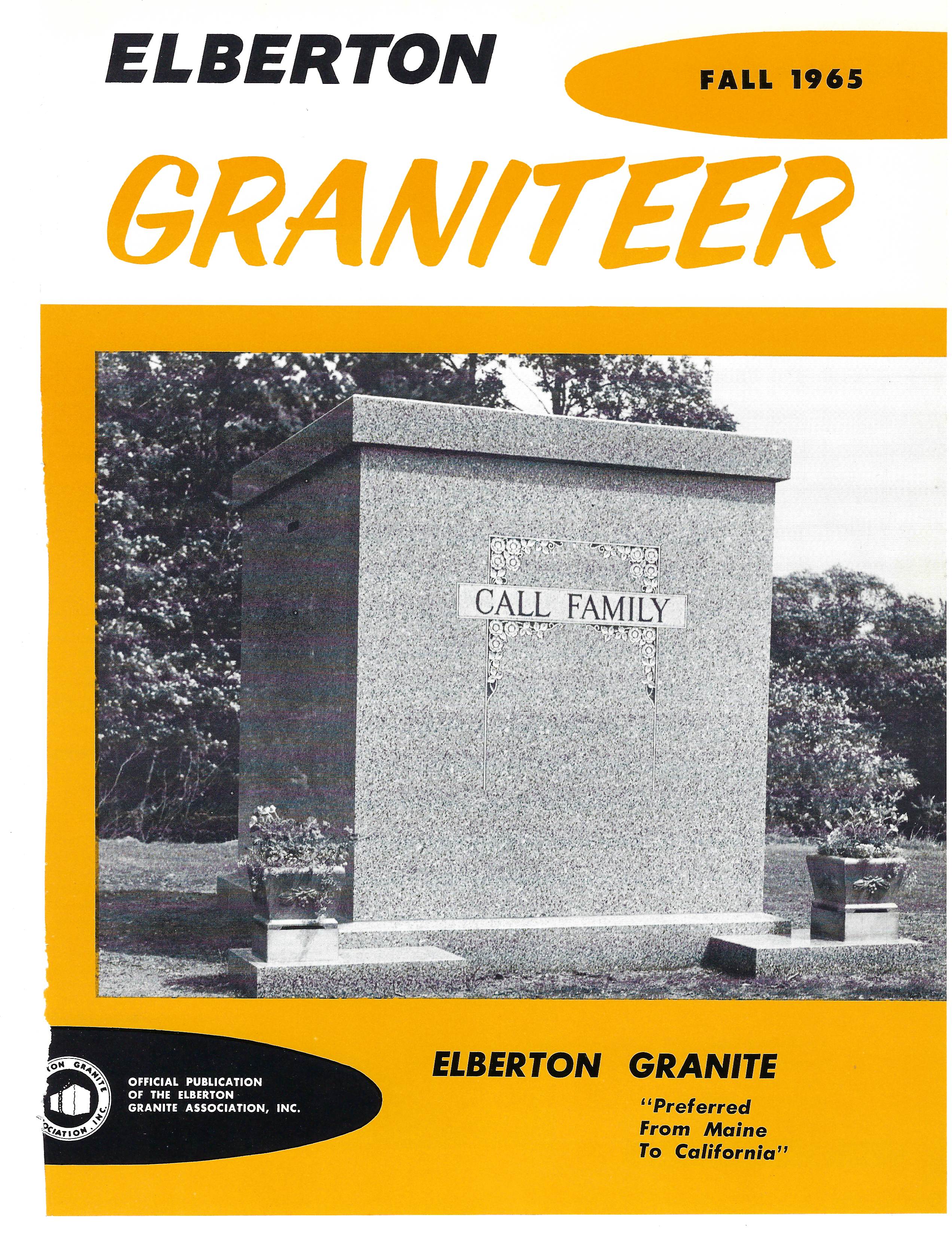 FALL 1965 GRANITEER EGA Online